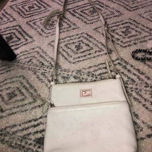Off White Dooney & Burke Purse